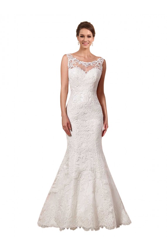 Best Bateau Illusion Sweetheart Lace Wedding Dress Sydney