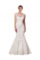 Best Bateau Illusion Sweetheart Lace Wedding Dress Sydney