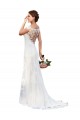Best Illusion Bateau Neckline Fit and Flare Lace Wedding Dress Sydney