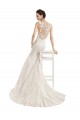 Best Illusion Neck Mermaid All Over Lace Wedding Dress Sydney