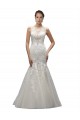Best Illusion High Neck Mermaid Lace Wedding Dress Sydney