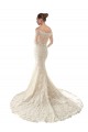 Best Long Sleeves Off the Shoulder Trumpet Lace Wedding Dress Sydney