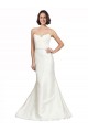 Best Trumpet Satin Wedding Dress with Sweetheart Lace Bodice Sydney