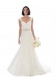 Best Off the Shoulder Mermaid Lace Beach Wedding Dress with Beaded Belt Sydney