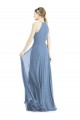 Best Keyhole Halter Chiffon Maxi Bridesmaid Dress Sydney