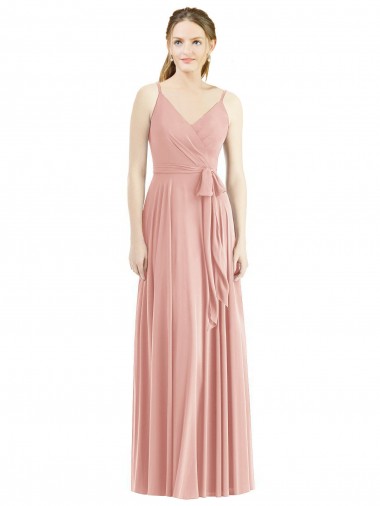 Best Romantic Full length Long Chiffon Bridesmaid Dress Sydney