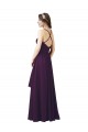 Best Roman Style Luxe Chiffon Bridesmaid Dress Sydney