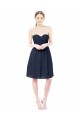 Best Sweetheart Cocktail Knee Length Chiffon Cocktail Bridesmaid Dress Open Back Sydney