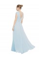 Best Chiffon Bridsmaids Dress with V-Neckline and Tie V Back Sydney