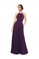 Best Elegant Chiffon Bridesmaids Dress with Softly Draped Bodice Sydney