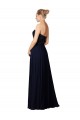 Best Long Chiffon Sweetheart Neckline Bridesmaid Dress with Beading Sydney