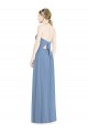 Best Halter Neck Tie Back Long Chiffon Bridesmaid Dress Sydney
