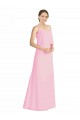 Best Spaghetti Straps A-Line Chiffon Bridesmaid Dress Low Back Sydney