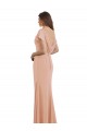 Best Cap Sleeves Long Chiffon Bridesmaid Dress / Prom Dress with Low V-Back Sydney