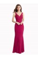 Best V-Neck Mermaid Chiffon Bridesmaid Dress / Prom Dress with V-Back and Belt Sydney
