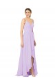 Best High-Low Chiffon Bridesmaid Dress with Ruffle Detail Sydney