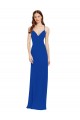 Best Chiffon Bridesmaid Dress with Deep V-Neck and Spaghetti Straps Sydney