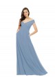 Best Chiffon Bridesmaid Dress with Classic Off the Shoulder Neckline Sydney