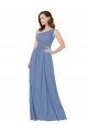 Best Pleated One Shoulder Chiffon Bridesmaid Dress Sydney