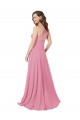 Best Chiffon Bridesmaid Dress / Prom Dress with Keyhole Front Sydney