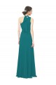 Best One Shoulder Chiffon Bridesmaids Dress with Scarf Tie Neckline Sydney