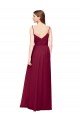 Best Wrapped Sweetheart Neckline Long Chiffon Bridesmaid Dress  Sydney