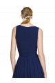 Best V-Neck Ruched Chiffon Bridesmaid Dress with Waistband Sydney