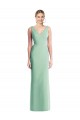 Best Sleeveless Tie Back Chiffon Trumpet Chiffon Bridesmaid Dress Sydney