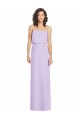 Best Full Length Lux Chiffon Blouson Bodice Bridesmaid Dress Sydney