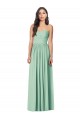 Best Draped Sweetheart Strapless Long Chiffon Bridesmaid Dress Sydney