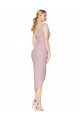 Best High Low One Shoulder Ruffles V-Neck Chiffon Wrap Bridesmaid Dress / Formal Prom Dress Sydney