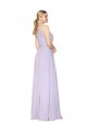 Best High Neck Halter Shirred Chiffon Bridesmaid Dress / Formal Prom Dress Sydney