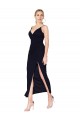 Best Chiffon High Neck Spaghetti Straps Short Cocktail Bridesmaid Dress / Formal Prom Dress Sydney