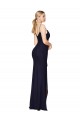 Best Draped Spaghetti Straps Long Chiffon Mermaid Bridesmaid Dress / Formal Prom Dress Sydney