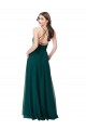 Best Chiffon Bridesmaid Dress with Draped Surplice Bodice Sydney