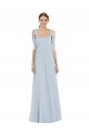 Best Tie Shoulder Empire Waist Maxi Bridesmaid Dress Sydney
