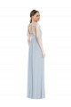 Best Tie Shoulder Empire Waist Maxi Bridesmaid Dress Sydney