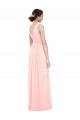 Best V-Neck Full Length Chiffon Bridesmaid Dress Sydney