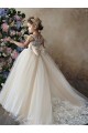 Best Champagne Ball Gown Sweetheart Chapel Train Sleeveless Flower Girl Dress Sydney