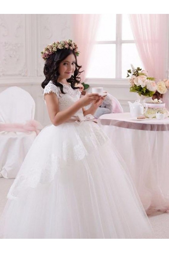 Best Ivory Ball Gown Sweetheart Floor Length Sleeveless Flower Girl Dress Sydney