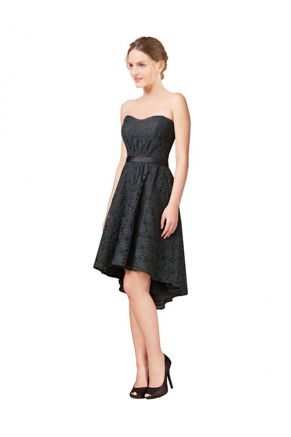 Best Lace Cocktail Bridesmaid Dress with Hi-Low Hemline Sydney