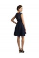 Best Short V-Neck Lace Cocktail Bridesmaid Dress with Illusion Back Sydney