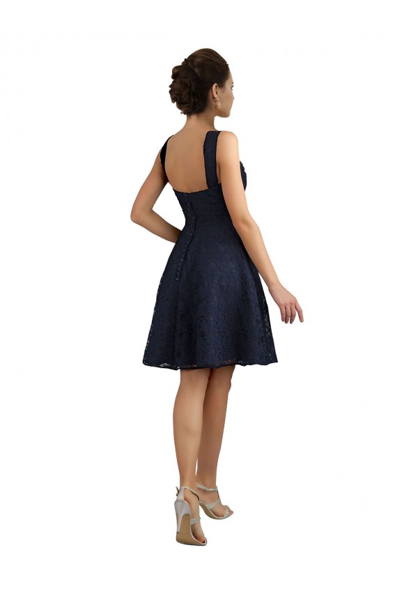 Best Lace Bridesmaid Dress / Cocktail Dress with Sweetheart Neckline and Button Back Detail Sydney