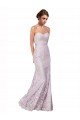 Best Floor Length Fitted Sweetheart Lace Bridesmaid Dress / Prom Dress Sydney