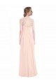 Best Sweetheart Chiffon Bridesmaid Dress with Lace Straps and Keyhole Back Sydney