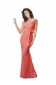 Best Mermaid Long V-Neck Lace Bridesmaid Dress with Open Back Sydney