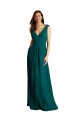 Best Long A-Line Lace and Chiffon Bridesmaid Dress with Open Back Sydney