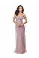 Best Sweetheart Chantilly Lace Bridesmaid Dress with Off the Shoulder Sleeves Sydney