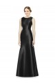 Best Full Length Mermaid Long Satin Bridesmaid Dress with Keyhole Back Sydney