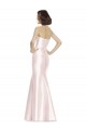 Best Long Sweetheart Satin Bridesmaid Dress with Slim Beaded Sash Sydney